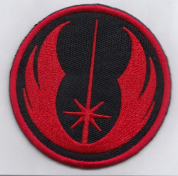 Star Wars Jedi Logo black/red