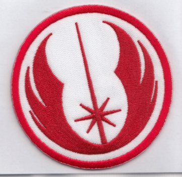Star Wars Jedi Logo white/red