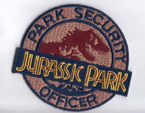 Jurassic Park Movie-Logo Park Security Officer